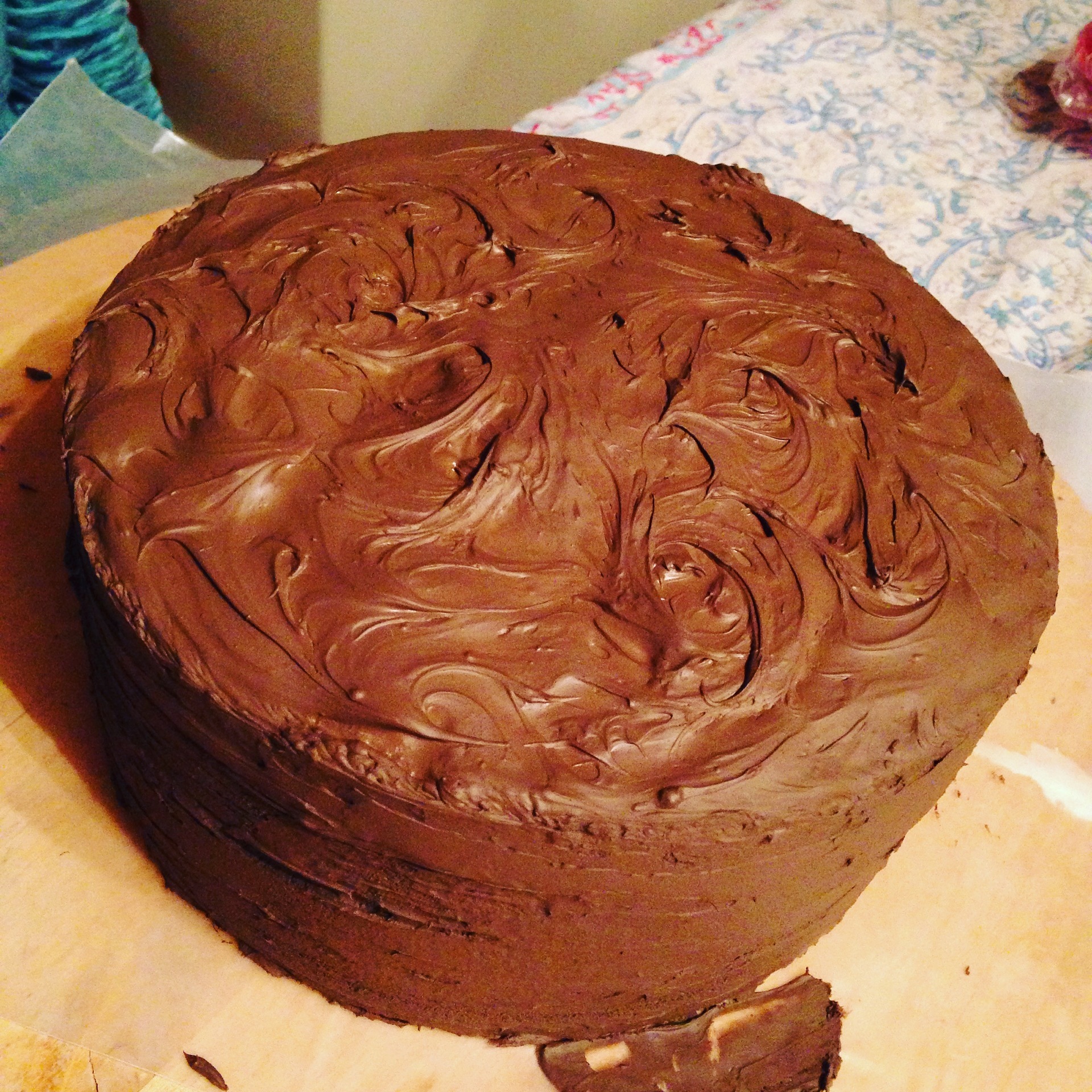フェイクフード チョコレートホールケーキの作り方 こうしてアメリカで賑やかに暮らしたとさ 保護犬ラスコ